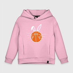 Детское худи оверсайз Basketball Bunny