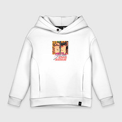 Детское худи оверсайз Дио Брандо и Куджо Джотаро