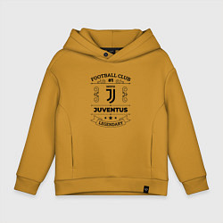 Детское худи оверсайз Juventus: Football Club Number 1 Legendary