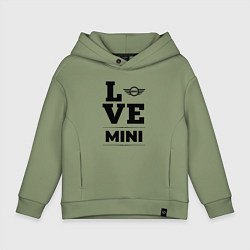 Детское худи оверсайз Mini Love Classic