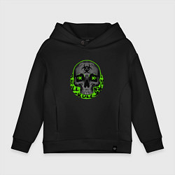 Детское худи оверсайз SKULL TOXIC