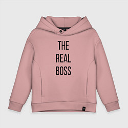 Детское худи оверсайз The real boss!