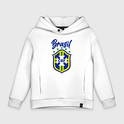 Детское худи оверсайз Brasil Football