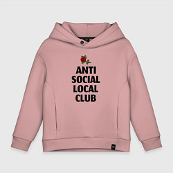 Детское худи оверсайз Anti social local club