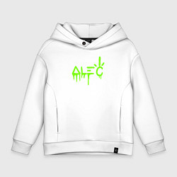 Детское худи оверсайз Alec Monopoly - лого