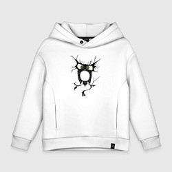 Детское худи оверсайз Сова и безумие