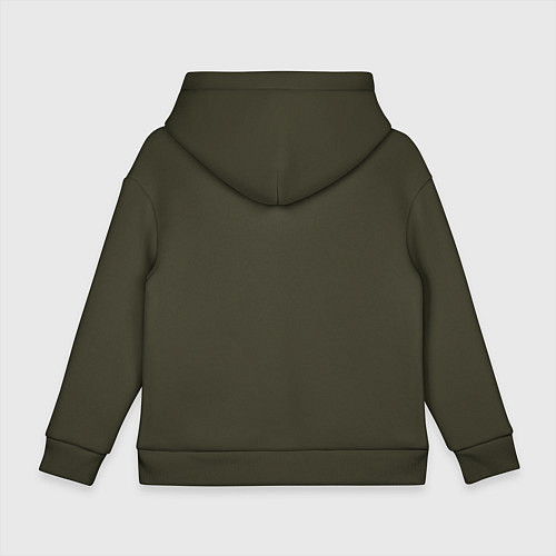 Детское худи оверсайз Conan exiles logo / Хаки – фото 2