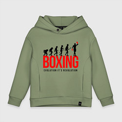 Детское худи оверсайз Boxing evolution