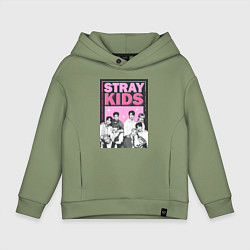 Детское худи оверсайз Stray Kids boy band