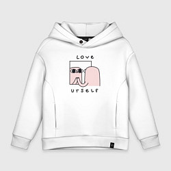 Детское худи оверсайз Ketnipz - love urself