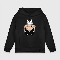 Детское худи оверсайз Totoro рокер