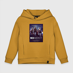 Толстовка оверсайз детская Left 4 dead нет пощады, цвет: горчичный