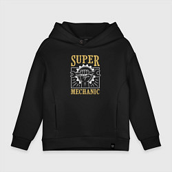 Детское худи оверсайз Super mechanic