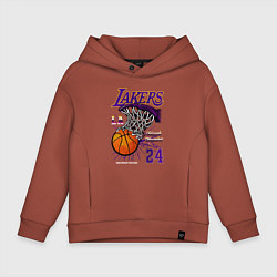 Детское худи оверсайз LA Lakers Kobe
