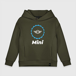 Толстовка оверсайз детская Mini в стиле Top Gear, цвет: хаки
