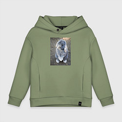 Детское худи оверсайз Кролик очаровашка