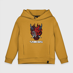 Детское худи оверсайз Samurai logo