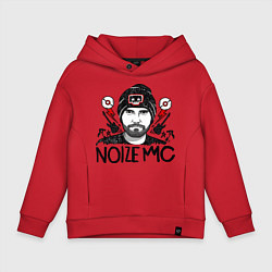 Толстовка оверсайз детская Иван Александрович, цвет: красный