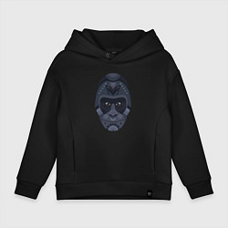 Детское худи оверсайз Black gorilla