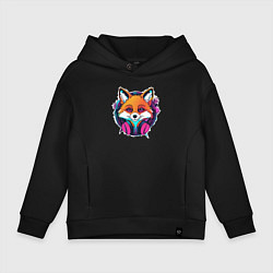 Детское худи оверсайз Neon fox