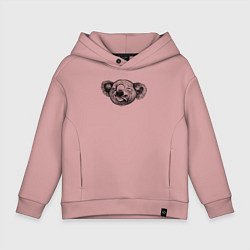 Детское худи оверсайз Коала голова