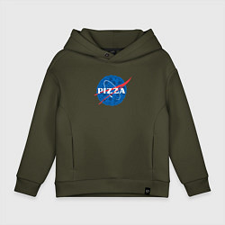 Детское худи оверсайз Pizza x NASA