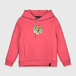 Детское худи оверсайз Tiger in Japanese style