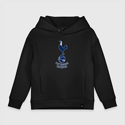 Толстовка оверсайз детская Tottenham Hotspur fc sport, цвет: черный