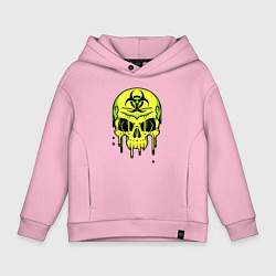 Детское худи оверсайз Biohazard skull