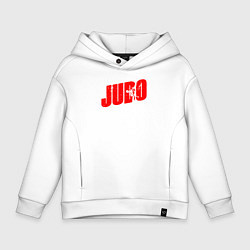 Детское худи оверсайз Judo red