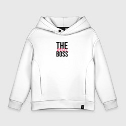 Детское худи оверсайз The real boss