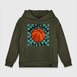 Детское худи оверсайз Basketball vibes