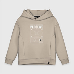 Детское худи оверсайз Perceive streetwear