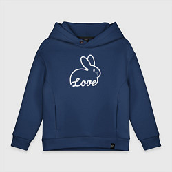 Детское худи оверсайз Love bunny