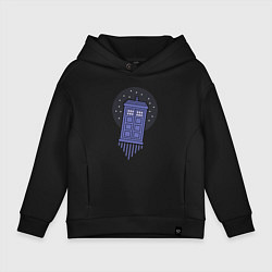 Детское худи оверсайз Tardis fly