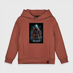 Детское худи оверсайз Assassins creed старый стиль