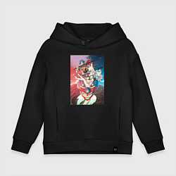 Детское худи оверсайз Гуррен-Лаганн Ния Тэппелин