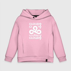 Детское худи оверсайз Cloud9 - in logo