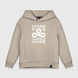 Детское худи оверсайз Cloud9 - in logo