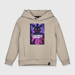 Детское худи оверсайз Freddy - мишка Фредди