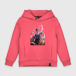 Детское худи оверсайз Повесть о конце света Будда