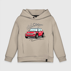 Детское худи оверсайз Mini Cooper