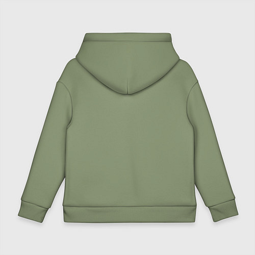 Детское худи оверсайз Человек скворечник / Авокадо – фото 2