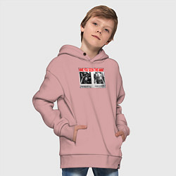Толстовка оверсайз детская Have you seen this man - Hamster Kombat, цвет: пыльно-розовый — фото 2