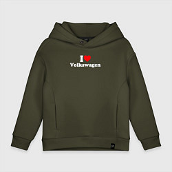 Детское худи оверсайз I love Volkswagen