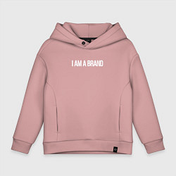 Детское худи оверсайз I am a brand