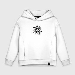 Толстовка оверсайз детская Seven BTS, цвет: белый