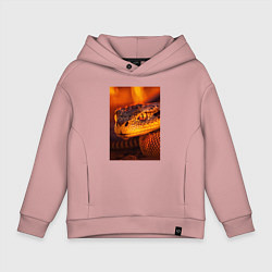 Детское худи оверсайз Огненная змея