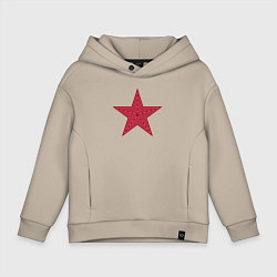 Детское худи оверсайз USSR red star