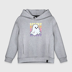 Детское худи оверсайз Cute little spooky ghost